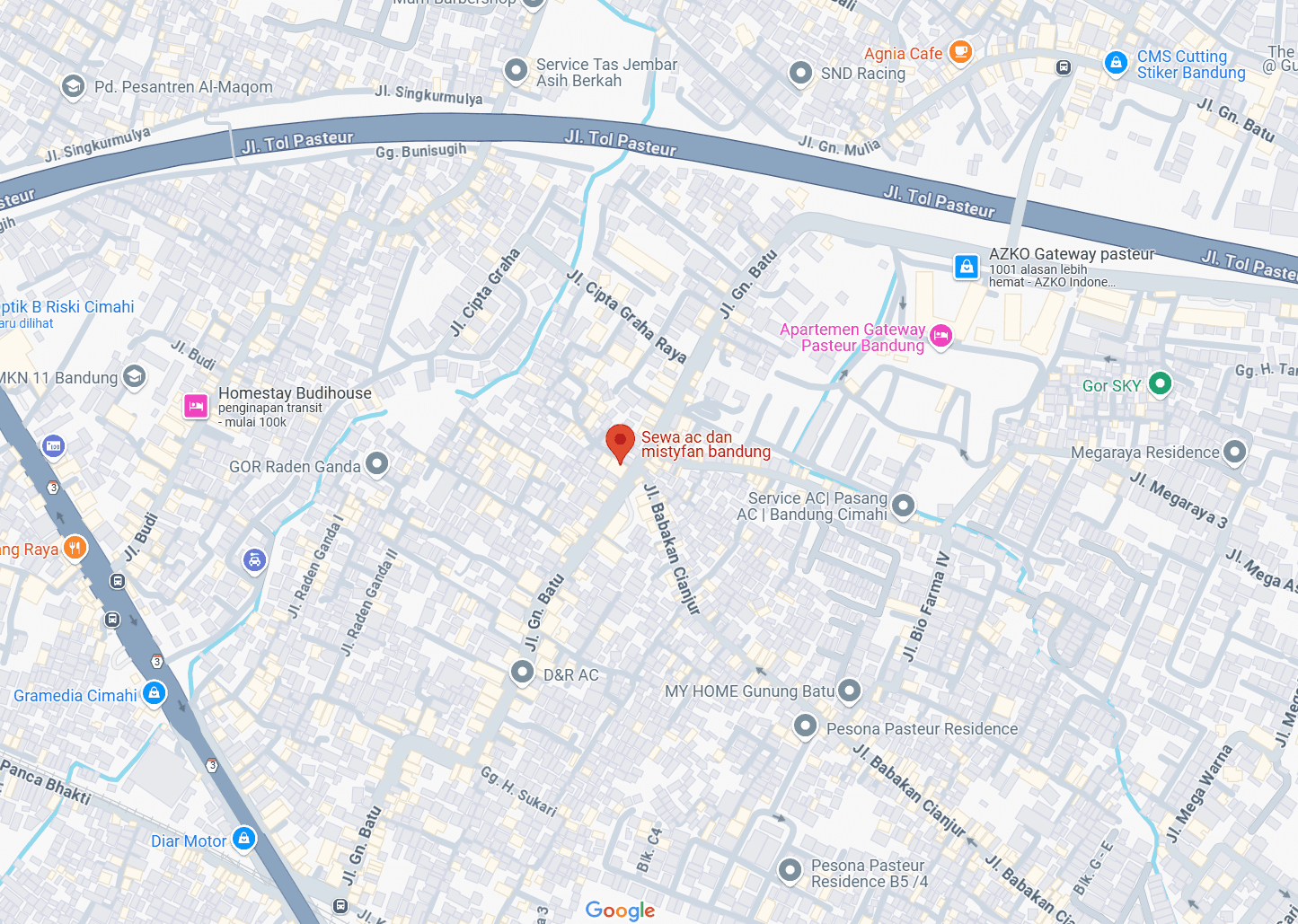 Sewa AC Bandung Harian, Mingguan dan Bulanan - Order 24 Jam